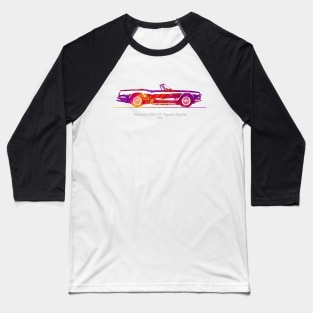 Maserati 3500 GT Vignale Spyder 1957 - Colorful Baseball T-Shirt